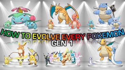 Evolution Chart: How to Evolve Every Pokemon